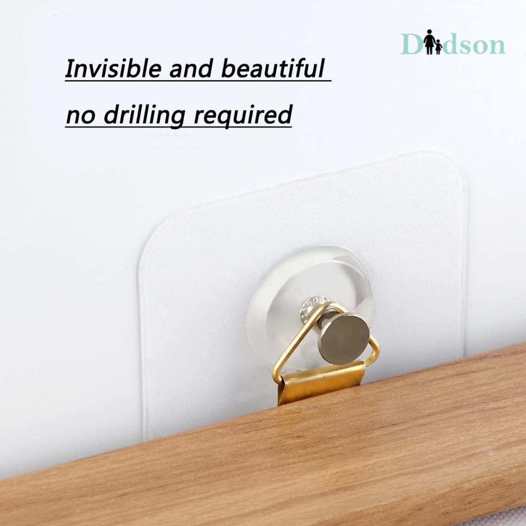 Self-Adhesive Wall Hook – Stainless Steel Multipurpose Hook (No Drilling Required)We offer 100% guarantee. If you want true quality, choose us