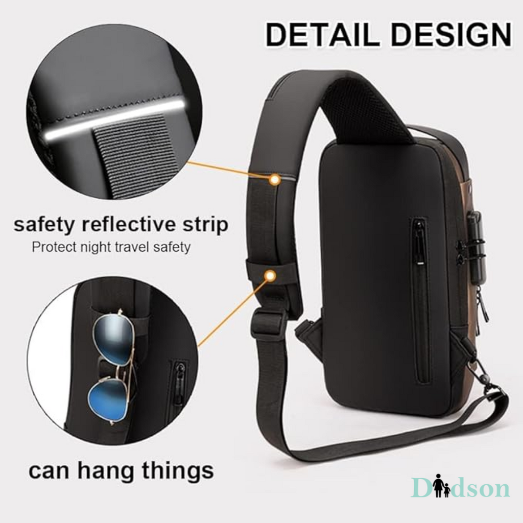 Bag with USB Charging Port
