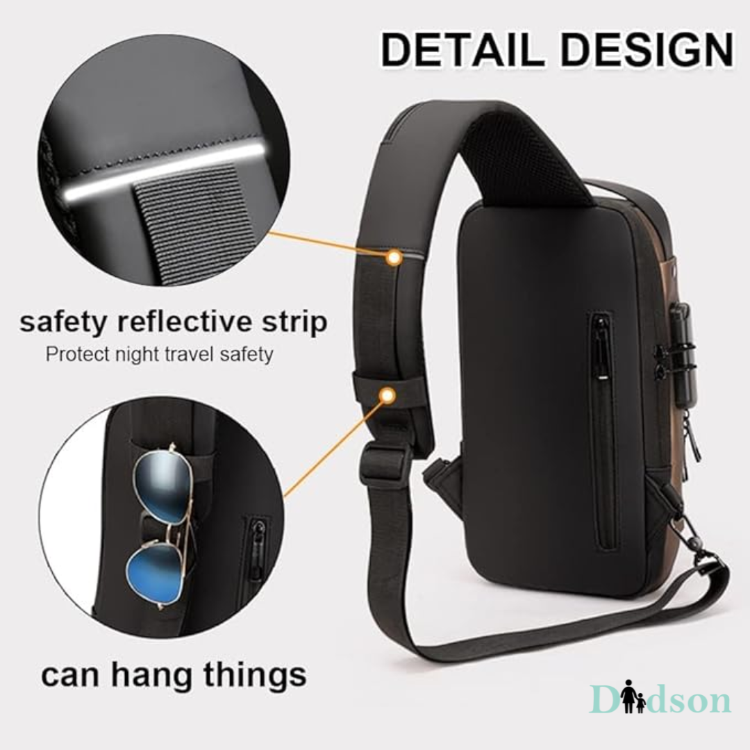Bag with USB Charging Port