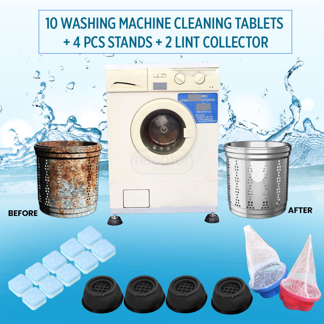 Washing Machine Cleaning Tablets PREMIUM QUALITY( WITH 100%GUARANTEE) (Pack of 10)