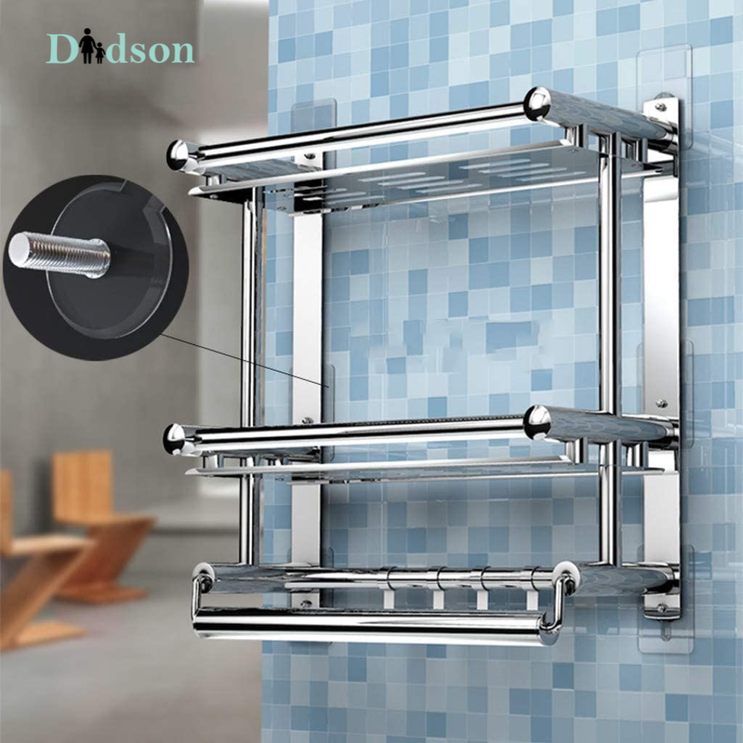 Self-Adhesive Wall Hook – Stainless Steel Multipurpose Hook (No Drilling Required)We offer 100% guarantee. If you want true quality, choose us