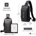 Bag with USB Charging Port