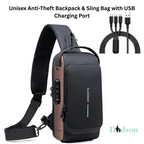 Bag with USB Charging Port