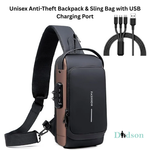 Bag with USB Charging Port