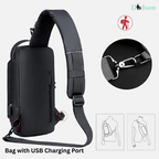 Bag with USB Charging Port