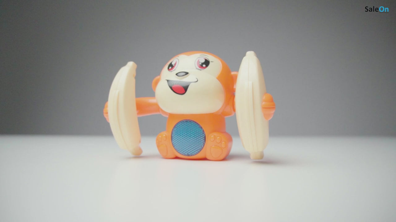 Dancing and Spinning Rolling Doll Tumble Monkey